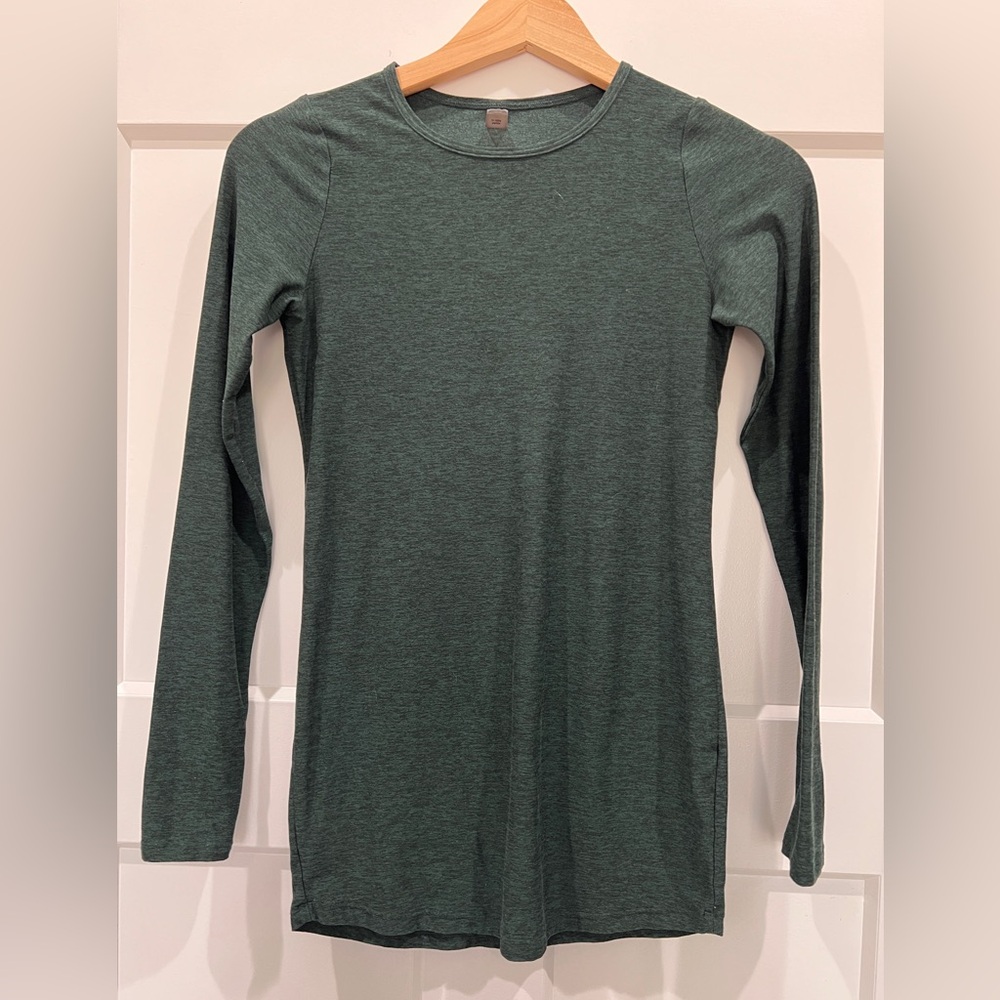Beyond yoga Long Sleeve Green Top